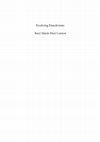 Research paper thumbnail of Evolving Enactivism: Basic Minds Meet Content