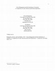 Research paper thumbnail of Crisis Management and the Institutions of Austerity: A Comparison of Latin American and Greek Experiences