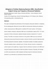 Research paper thumbnail of Mitigation of Sulfate-Reducing Bacteria (SRB) Desulfovibrio Vulgaris Using Low Frequency Ultrasound Radiation
