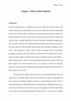 Research paper thumbnail of Chapter 1. When is Music Political?