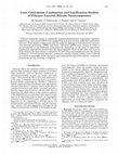 Research paper thumbnail of Cone Calorimeter Combustion and Gasification Studies of Polymer Layered Silicate Nanocomposites