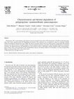 Research paper thumbnail of Characterization and thermal degradation of polypropylene–montmorillonite nanocomposites