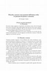 Research paper thumbnail of Filosofia e poesia come passioni dell'anima civile. La persona fra potere e memoria