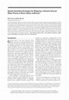 Research paper thumbnail of Spatial Sampling Strategies for Mapping a Volcanic Ground Water Plume in Sierra Valley, California