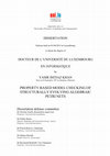 Research paper thumbnail of Property based model checking of structurally evolving Algebraic Petri nets
