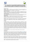 Research paper thumbnail of Avaliação da taxa de emissão odorante e da eficiência do sistema de tratamento de efluentes gasosos de uma fábrica de processamento de subprodutos de origem animal