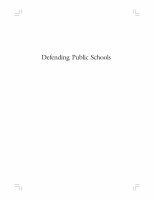 Research paper thumbnail of Defending Public Schools: Teaching for a Democratic Society (DPS Volume 2)
