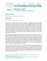 Research paper thumbnail of Is Resistance Futile? Thoughts on Resisting Surveillance