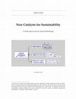 Research paper thumbnail of New Catalysts for Sustainability (Sabre Foundation)
