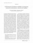 Research paper thumbnail of Confrontación de hipótesis múltiples en pesquerías, teoría de la información y selección de modelos