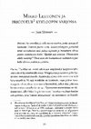 Bricoleur kykloopin varjossa (1996)