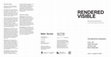 Research paper thumbnail of Rendered Visible: Exploring the Limits of Algorithmic Agency