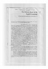 Research paper thumbnail of "The Hebrew Roots of the Englsh Language" [?!]. Review-Essay on Mozeson <The Word> [1992].pdf