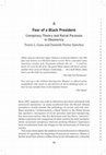 Research paper thumbnail of Fear of a Black President: Conspiracy Theory and Racial Paranoia in Obamerica