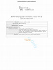 Research paper thumbnail of Rhythm histograms and musical meter: A corpus study of Malian percussion music