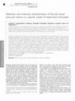 Research paper thumbnail of Detection and molecular characterisation of thyroid cancer precursor lesions in a specific subset of Hashimoto's thyroiditis