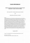 Research paper thumbnail of Political Connections and Social Networks in Targeted Transfer Programs: Evidence from Rural Ethiopia