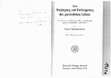Research paper thumbnail of (1921a): Die Verjüngung und Verlängerung des persönlichen Lebens. Die Versuche an Pflanze, Tier und Mensch gemeinverständlich dargestellt.