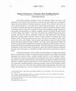 Research paper thumbnail of Roman Priestesses: A Woman's Best Wedding Planner
