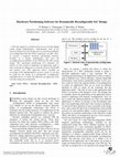Research paper thumbnail of Hardware partitioning software for dynamically reconfigurable SoC design
