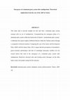 Research paper thumbnail of Emergence of a dominant party system after multipartism: theoretical implications from the case of the AKP in Turkey