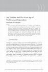Research paper thumbnail of Sex, Gender, and War in an Age of Multicultural Imperialism