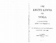 Research paper thumbnail of The Eight Limbs of Yoga: A Handbook for Living Yoga Philosophy (2015)