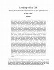 Research paper thumbnail of Leading with a Gift: Moving from Multicultural Tensions to an Era of World Cities