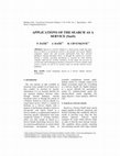Research paper thumbnail of Applications of the Search as a Service (SaaS)