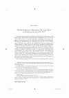 Research paper thumbnail of The Development of Byzantine Marriage Rites as Evidenced by Sinai Gr. 957