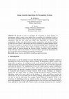Research paper thumbnail of Image Analysis Algorithms for Recognition Systems
