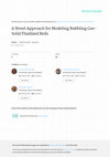 Research paper thumbnail of A novel approach for modeling bubbling gas–solid fluidized beds