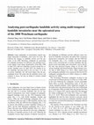 Research paper thumbnail of Analysing post-earthquake landslide activity using multi-temporal landslide inventories near the epicentral area of the 2008 Wenchuan earthquake