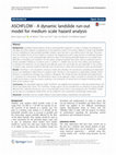 Research paper thumbnail of ASCHFLOW -A dynamic landslide run-out model for medium scale hazard analysis
