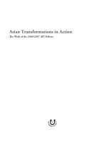 PDF) Asian Transformations in Action The Work of the 2006/2007 API ...