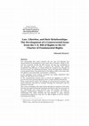 Research paper thumbnail of Law, Liberties, and their Relationships: The Development of a Controversial Issue from the U.S. Bill of Rights to the EU Charter of Fundamental Rights Introduction: Liberty and Property in the Nineteenth Century Liberal State