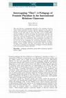 Research paper thumbnail of Interrogating “They”: A Pedagogy of Feminist Pluralism in the International Relations Classroom
