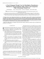 (PDF) A Novel Octagonal Wound Core for Distribution Transformers ...