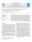 Research paper thumbnail of Electrochemical behavior of organic and inorganic complexes of Zn (II) as corrosion inhibitors for mild steel: Solution phase study