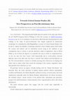 Research paper thumbnail of CfP "Towards Critical Iranian Studies (II): New Perspectives on Post-Revolutionary Iran" (DAVO Congress 2017)