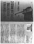 Research paper thumbnail of Cumbia villera and the End of the Culture of Work in Argentina in the 90s