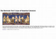 Research paper thumbnail of Electronic Text Corpus of Sumerian Literary Texts
