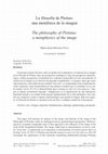 Research paper thumbnail of La filosofía de Plotino: una metafísica de la imagen