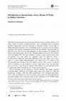 Research paper thumbnail of Introduction to Special Issue: Stotra, Hymns of Praise in Indian Literature, International Journal of Hindu Studies