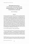 Research paper thumbnail of Swedish political attitudes towards Baltic independence in the short twentieth century