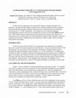 Research paper thumbnail of Gas measurement using FTIR, GC/MS and ion selective electrode in fire suppression tests