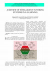 Research paper thumbnail of A review of intelligent tutoring systems in e-learning