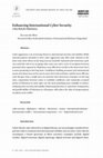 Research paper thumbnail of Enhancing International Cyber Security: A Key Role for Diplomacy