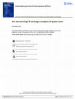 Research paper thumbnail of Are we winning? A strategic analysis of queer wars