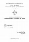 Research paper thumbnail of Galileo Galilei e il tema cosmogonico della creazione del mondo